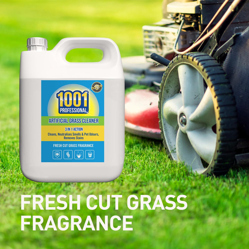 1001 Professional Artificial Grass Cleaner 5L – No Need to Wash Off