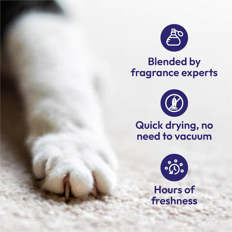 1001 • Carpet Fresh Pet Odour Thai Orchid & Passionfruit • 6 x 300ml