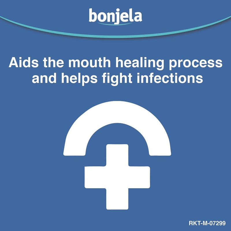 Bonjela 15g Oral Gel - Fast Acting Pain Relief for Mouth Ulcers, Cold Sores, Swelling, Infection, Suitable with Dentures, Adult Treatment, Quick Medication Solution