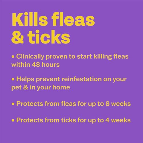 Bob Martin Clear Plus Spot On Flea Treatment for Large, Small and Medium Dogs- Kills Fleas, Ticks, Lice and Flea Eggs (3 Pipettes)