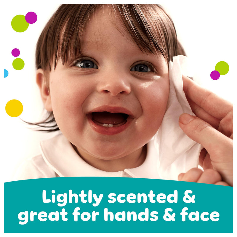 Pampers Fresh Clean Baby Wipes 15 Packs of 80 Wipes Equals to 1200 Baby Wet Wipes, Also Great for Hands and Faces