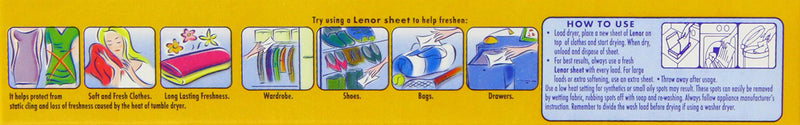 Lenor Wäschetrockner Summer Breeze Sheets Box 34