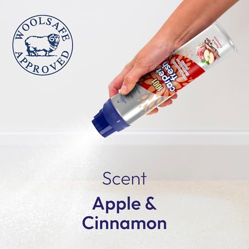1001 Carpet Fresh for Pet Odour • Thai Orchid & Passionfruit 300ml • Pet Odour Remover Foam • Carpet Rug & Upholstery Freshener • Quick Drying Fine Foam • No Need to Hoover • WoolSafe Approved