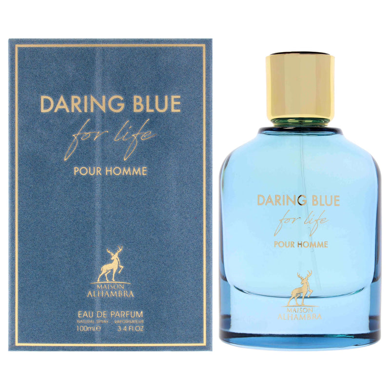 Daring Blue For Life | Eau De Parfum 100ml | By Maison Alhambra