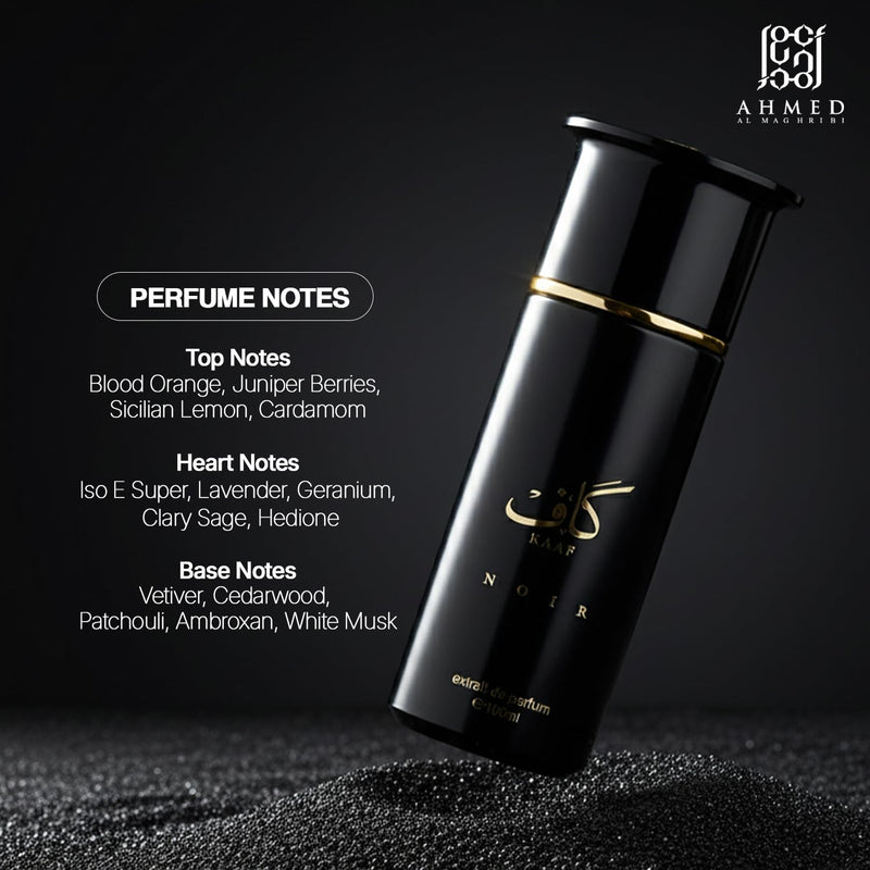 Ahmed Al Maghribi Kaaf Noir Extrait de Parfum 100ml Spray