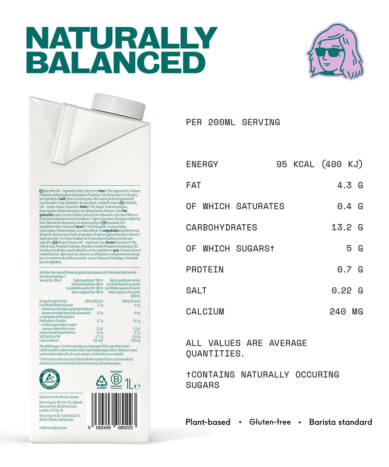 Minor Figures Barista Oat (Organic)