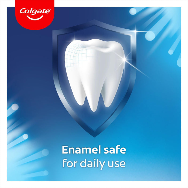Colgate Advanced White Toothpaste - Teeth whitening Toothpaste - clinically Proven whitening - whitens in 10 Days - with Active Micro-Cleansing Crystals - new Stain Prevention - Enamel Safe