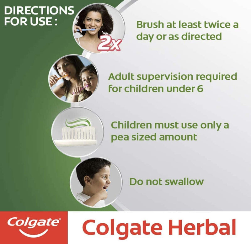 Colgate Herbal Toothpaste, Mint, 1.3 kg