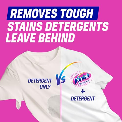 Vanish Gold Oxi Action Laundry Booster and Stain Remover Powder for Whites