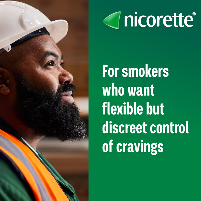 Nicorette Microtab 2mg Sublingual Tablet (100 Pieces), Smoking Cessation Aid to Actively Fight Withdrawal Symptoms, Sublingual Tablets to Help Stop Smoking