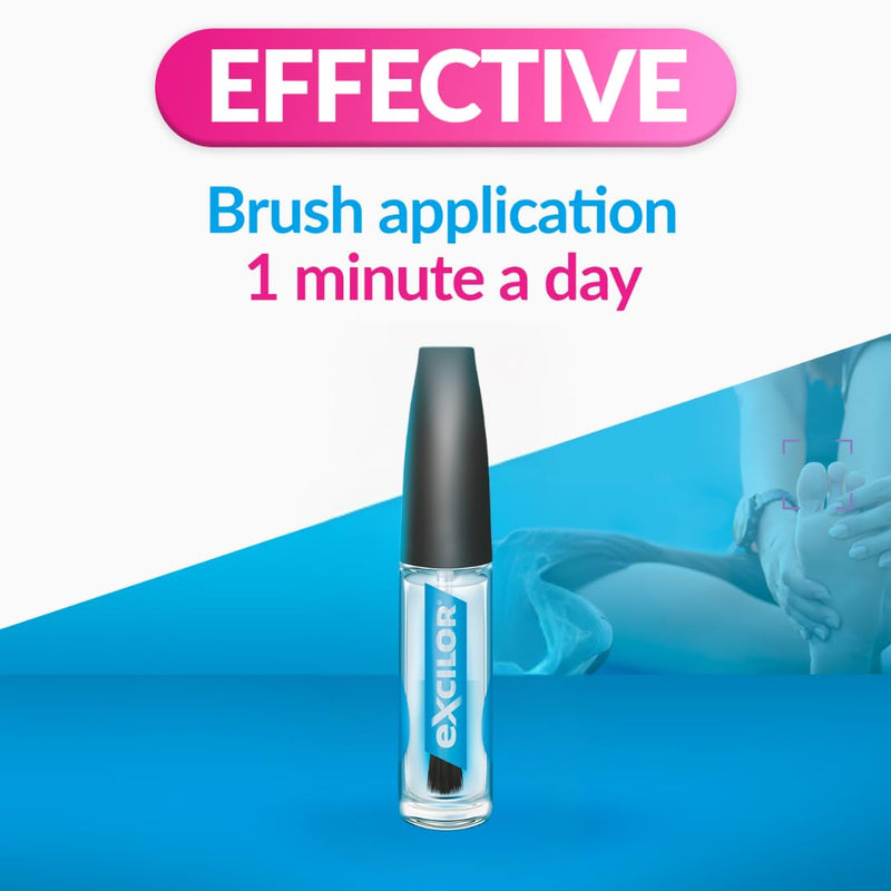 Excilor Fungal Nail Treatment Nail Fungus Brush Treatment 3.3ml