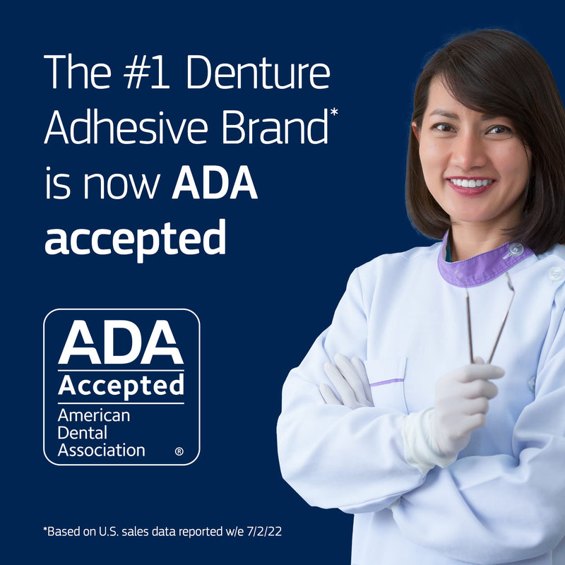Fixodent Professional Ultimate Denture Adhesive Cream for Full and Partial Dentures, 1.8 oz, 3 Pack