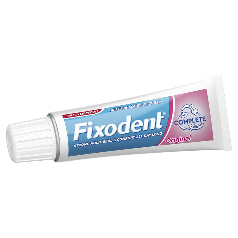 Fixodent Complete Original Denture Adhesive Cream, 47 g - Pack of 6