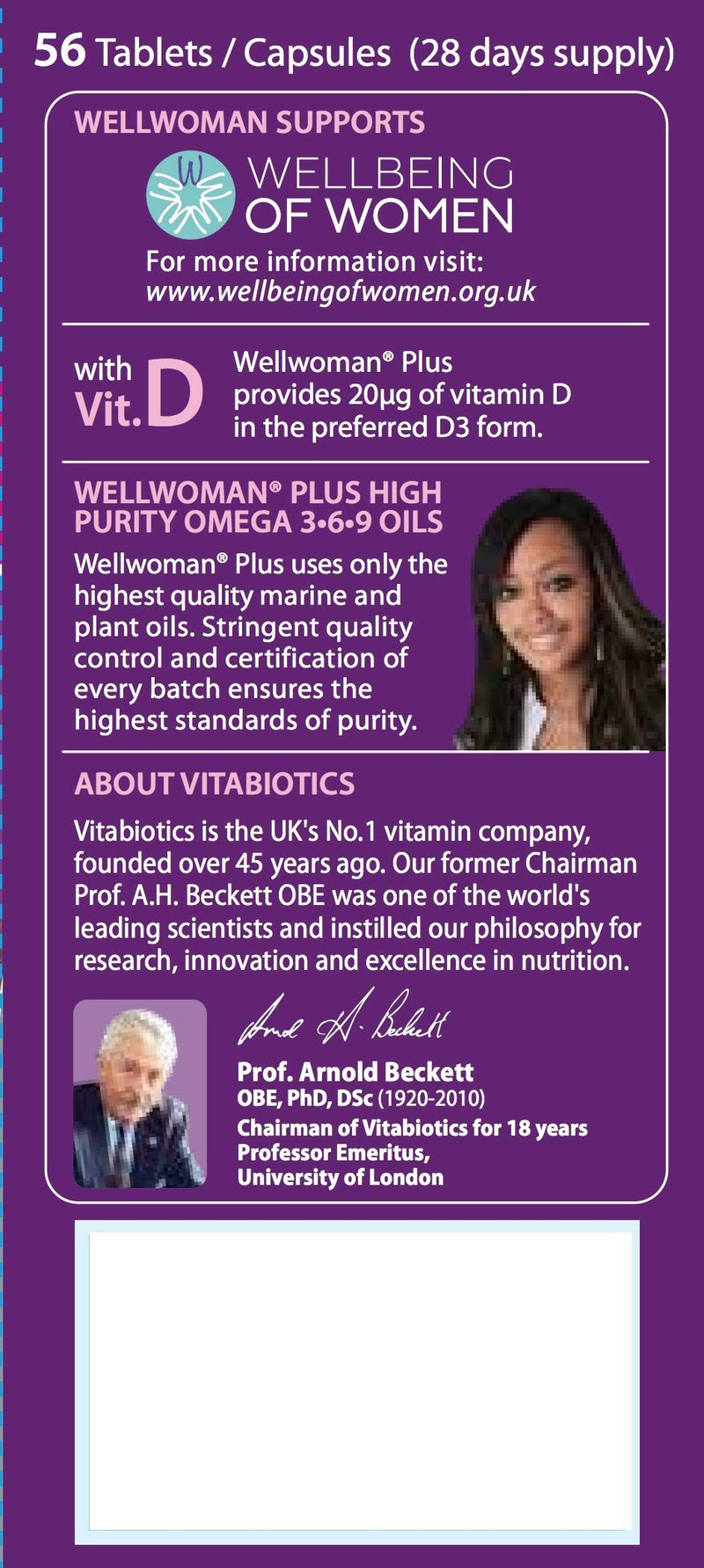 Wellwoman Max, Beauty Supplements
